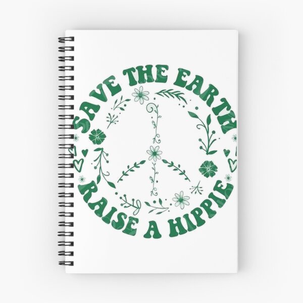 Item preview, Save the earth raise a hippie designed and sold by greenhouseproj.
