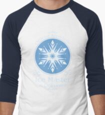 Camiseta ¾ bicolor para hombre Cosechadora de hielo