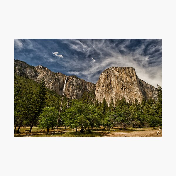 El Cap & Ribbon Falls Photographic Print