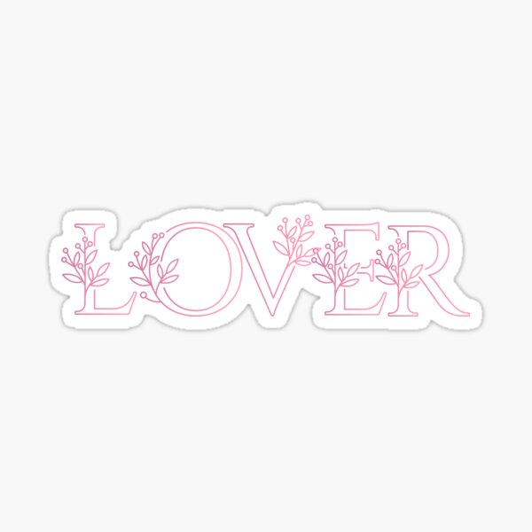 LOVE (R) Sticker