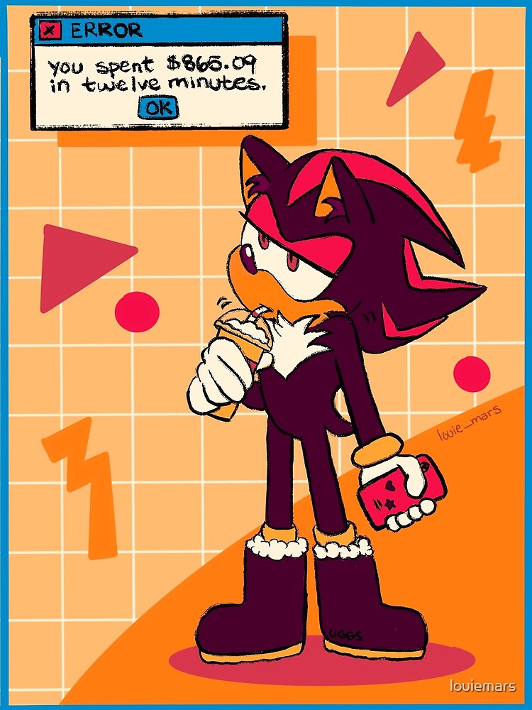 Shadow The Hedgehog Cute Greeting Card for Sale by ClothingFL1