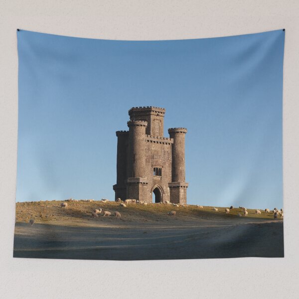 Item preview, Paxtons Tower in Carmarthenshire, Wales designed and sold by heidipics.