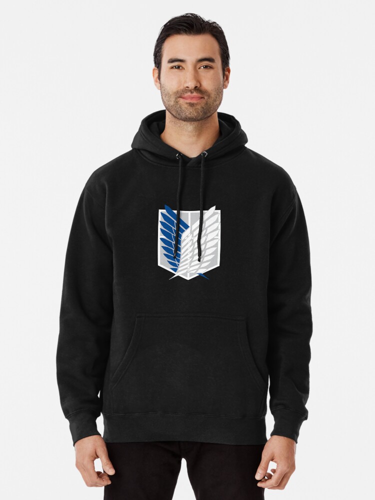 attack on titan wings of freedom hoodie