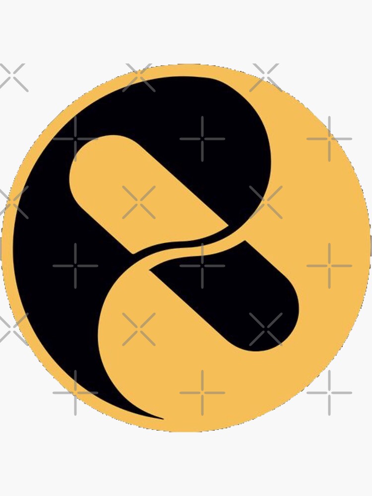 "Ruel Painkiller logo" Sticker for Sale by gabisantti | Redbubble