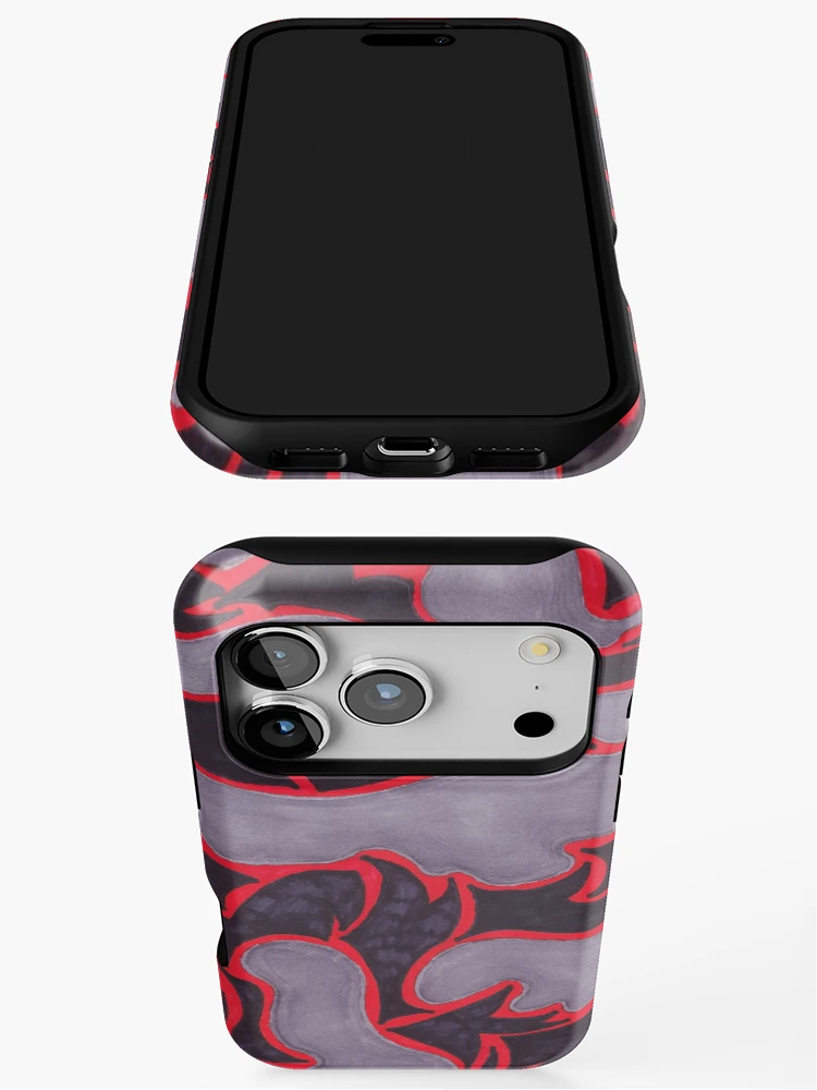 Thumbnail 3 of 4, iPhone Case, Ruby Racer designed and sold by OneGayFeline.