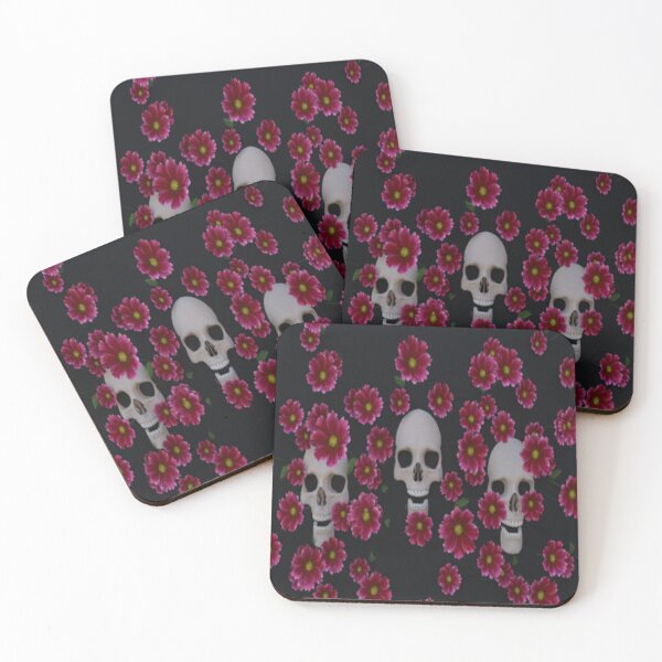 Item preview, Skulls and Flowers #3 designed and sold by Hellbent Media.