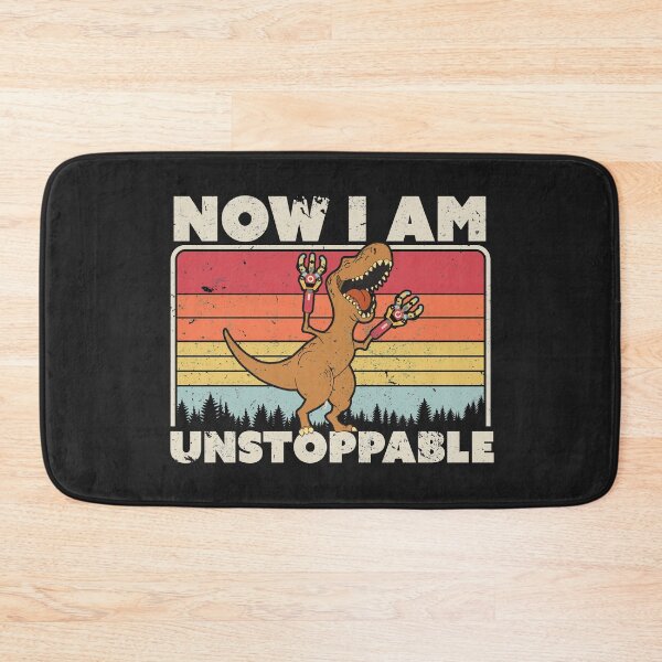 Item preview, Now I Am Unstoppable Design. Retro Style Funny T-Rex Product designed and sold by PackAPunch.