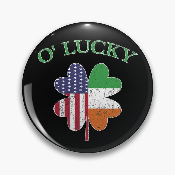 Item preview, Lucky Irish American Flag Shamrock Clover Ireland. designed and sold by MAXXEXCHANGE.
