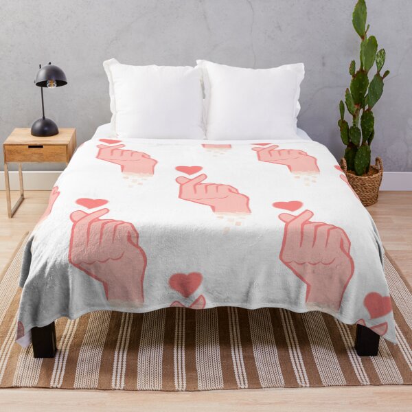 Item preview, Finger heart pink designed and sold by -ink-.