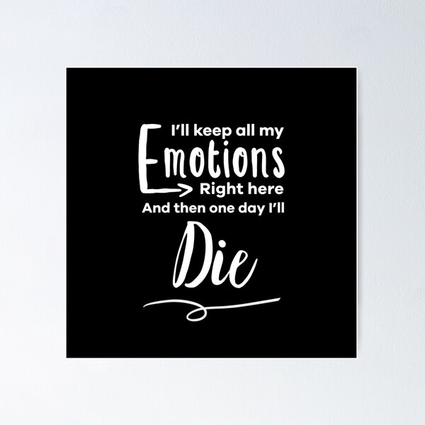 Item preview, Emotions Right Here designed and sold by usernate.