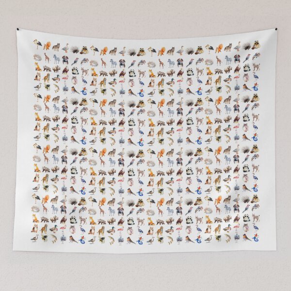 Item preview, ANIMAL MIX WATERCOLOR designed and sold by VANDART.