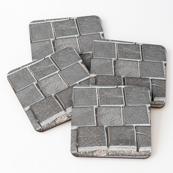 Item preview, wooden cobbles in Prague designed and sold by IanFHill.