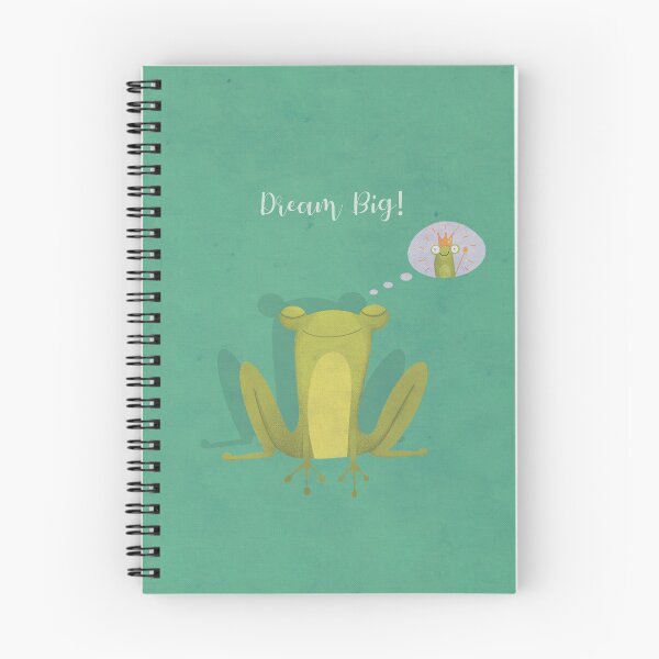 Item preview, Dream big frog green frog prince designed and sold by KiwiBrush.