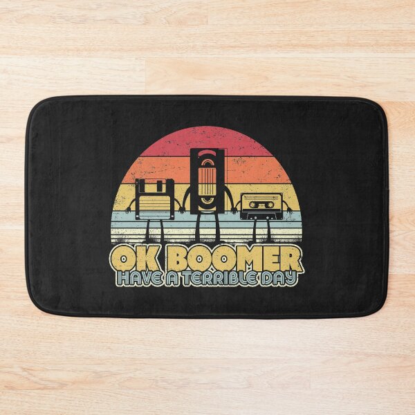 Item preview, Ok Boomer Print. Funny Ironic Old Technology Graphic designed and sold by PackAPunch.