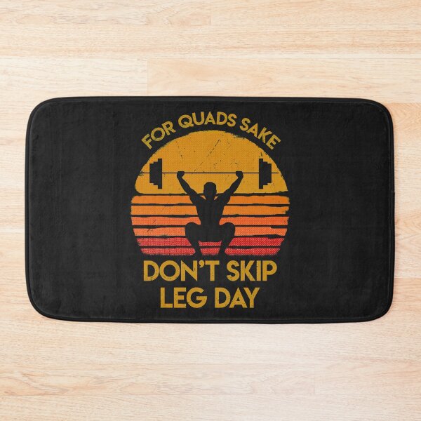 Item preview, For Quads Sake, Don't Skip Leg Day Graphic. Funny Gym Print. designed and sold by PackAPunch.