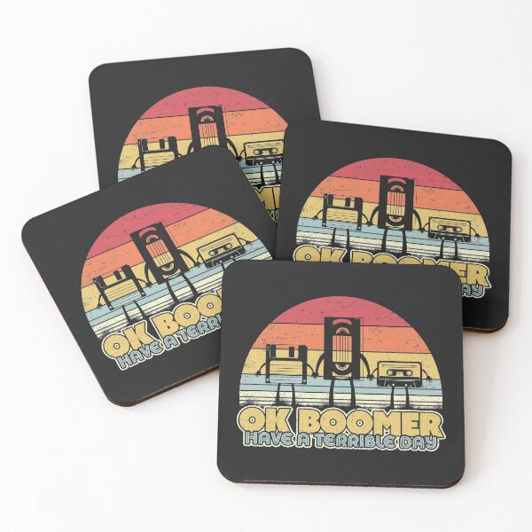 Item preview, Ok Boomer Print. Funny Ironic Old Technology Graphic designed and sold by PackAPunch.