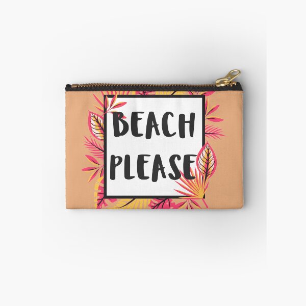 Item preview, Beach Please Floral T-shirt Design 1 designed and sold by Paula Helit.