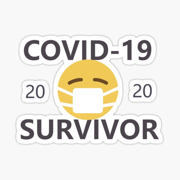 COVID-19/Coronavirus Survivor Sticker