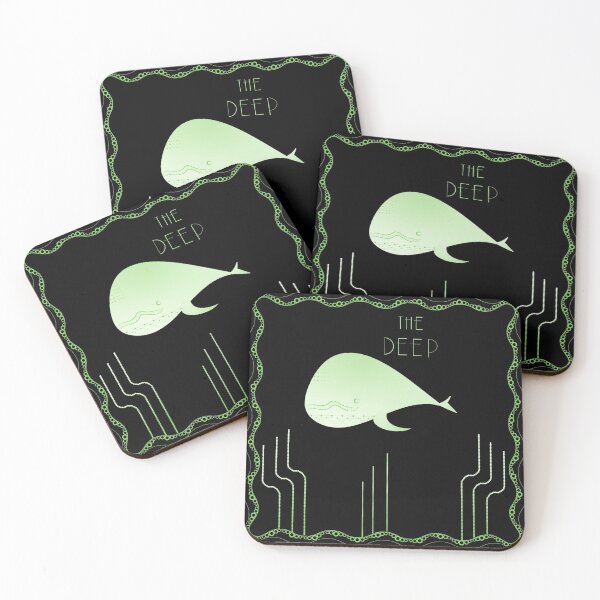 Item preview, The Deep Whale Poster designed and sold by Senza.