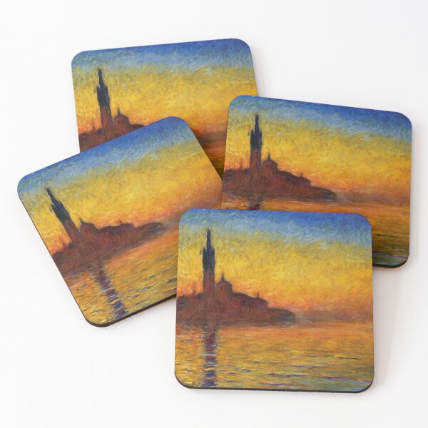 Item preview, Claude Monet Twilight, Venice Sunset Painting designed and sold by MindChirp.