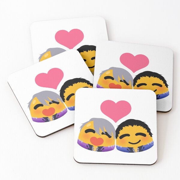 Item preview, Stammi Vicino Viktuuri Blob Emoji designed and sold by caramel-merch.
