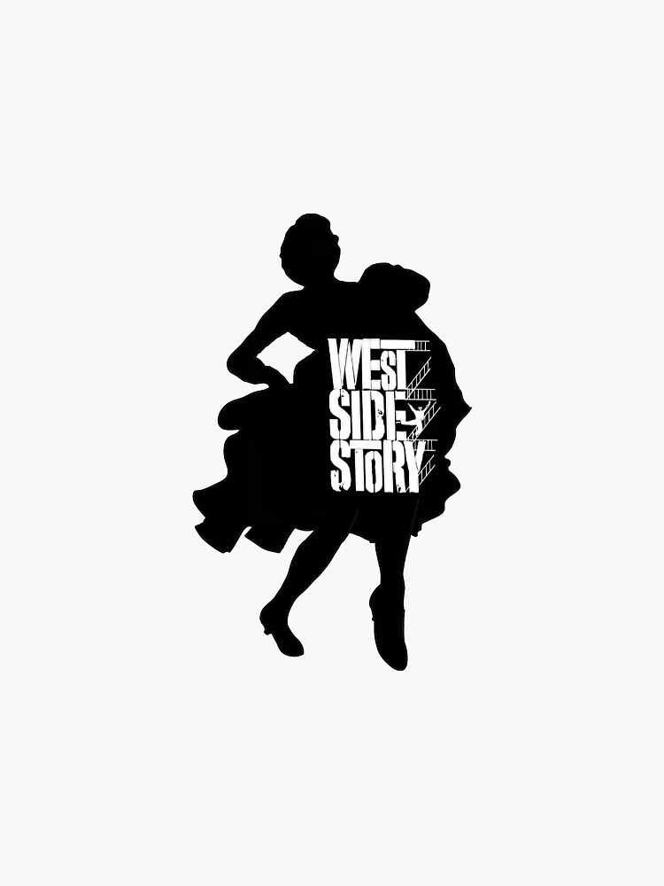 "West Side Story Sticker" Sticker for Sale by Surlepearl Redbubble