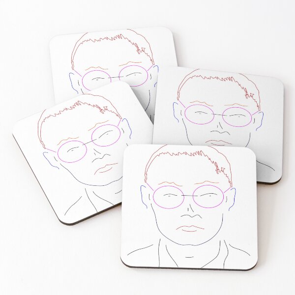 Item preview, Bertolt Brecht colorful designed and sold by AxzoGerman.