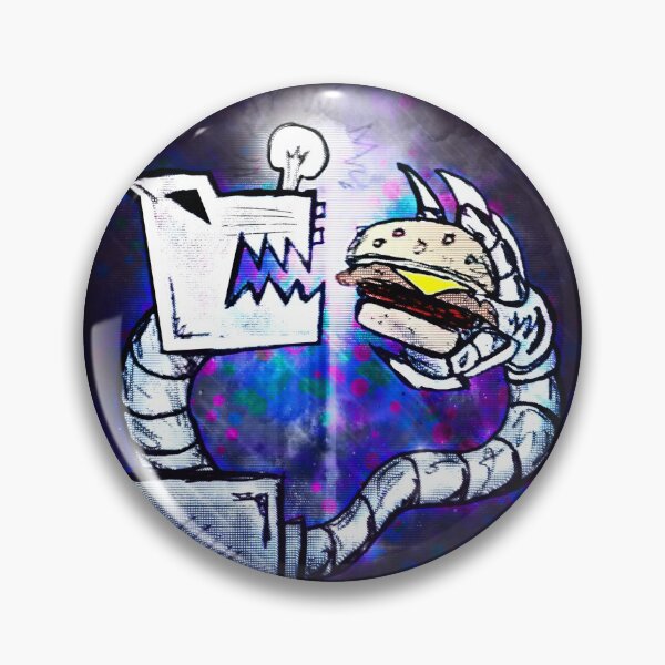 Item preview, Cat-bot Needs Cheeseburger designed and sold by Art By The Coco.