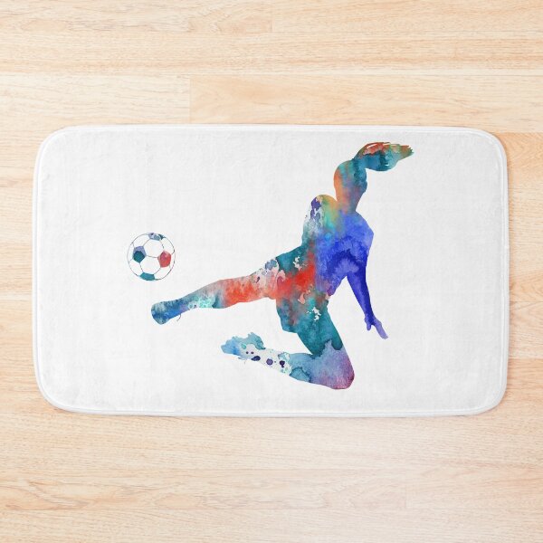 Item preview, Female Soccer Player designed and sold by Rosaliartbook.
