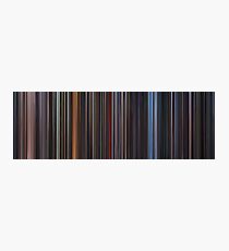 Moviebarcode: Star Wars: Complete Saga (1977-2005) Photographic Print