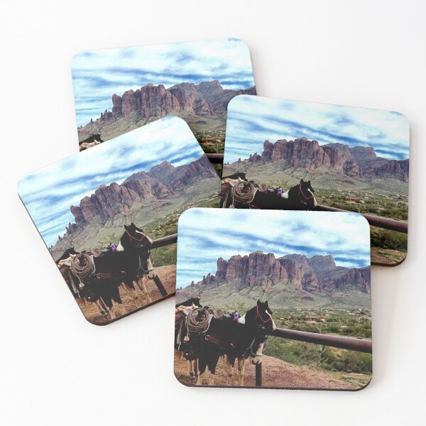 Item preview, Phoenix Arizona horses landscape designed and sold by Mark Malinowski.