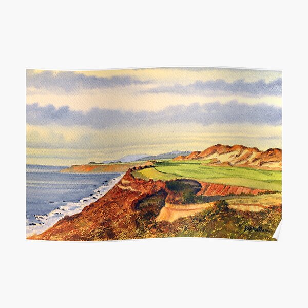 Pacific Dunes - On Bandon Dunes - Golf Course Oregon 13th Hole Poster