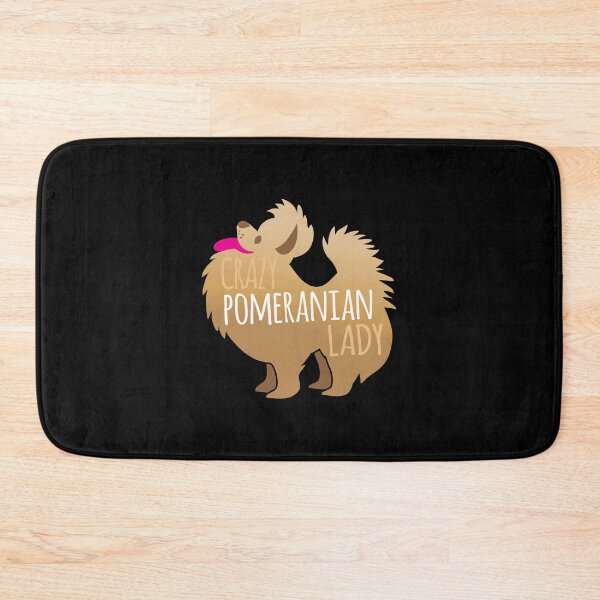 Item preview, Crazy Pomeranian (Dog) Lady designed and sold by jazzydevil.