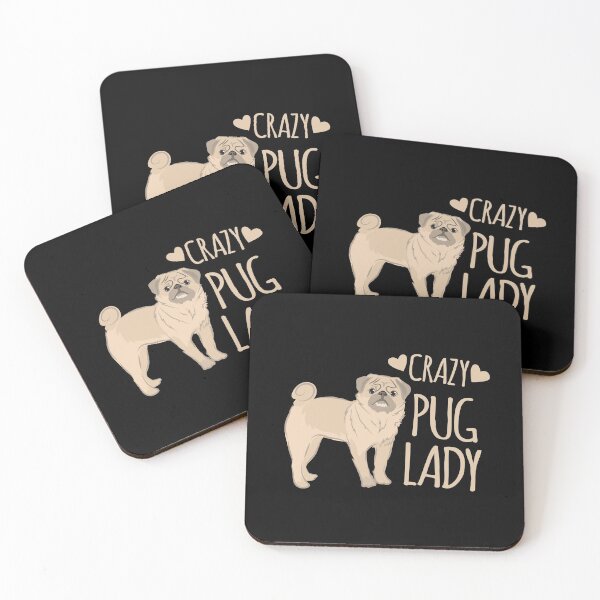 Item preview, Crazy Pug Lady designed and sold by jazzydevil.