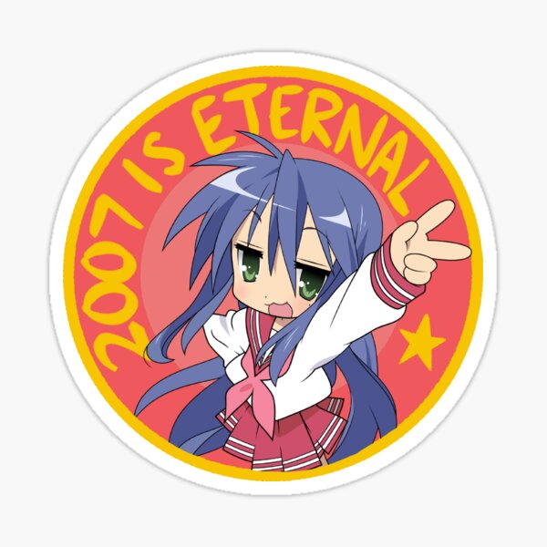 Artikel-Vorschau von Lucky Star Konata 2007 ist ewig, designt und verkauft von kitvue.