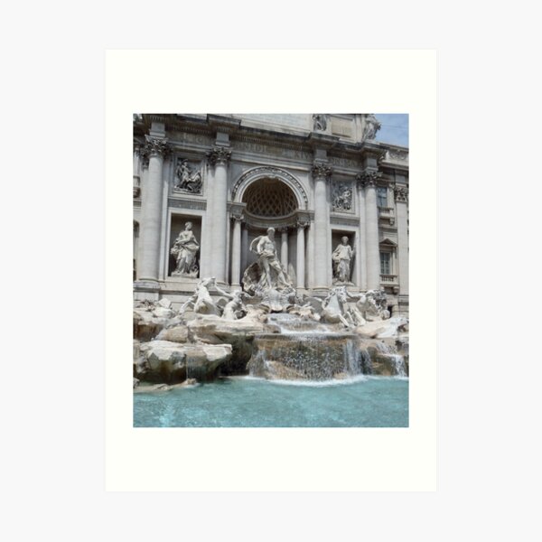 Trevi Fountain 4.0 - Italy Art Print