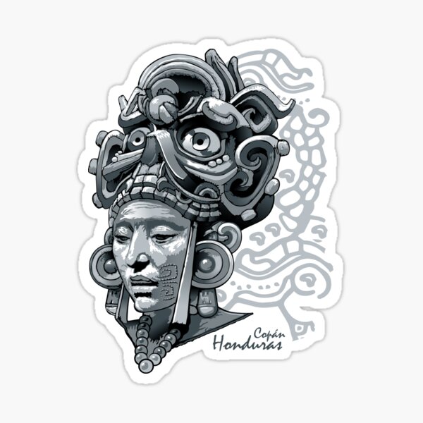 Honduras Mayas Pegatina