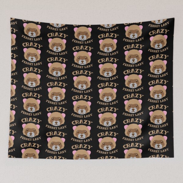 Item preview, Crazy Ferret Lady (New Face) designed and sold by jazzydevil.