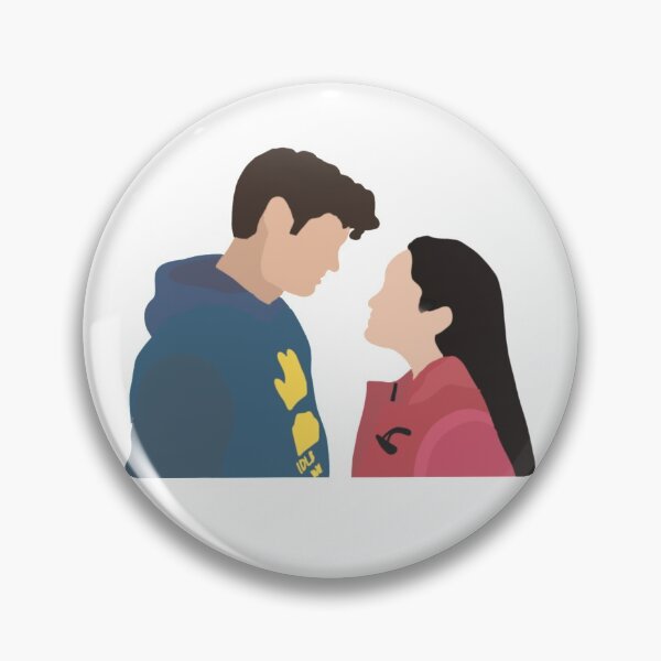 Item preview, Lara Jean and Peter Kavinsky designed and sold by erinsdrawings.