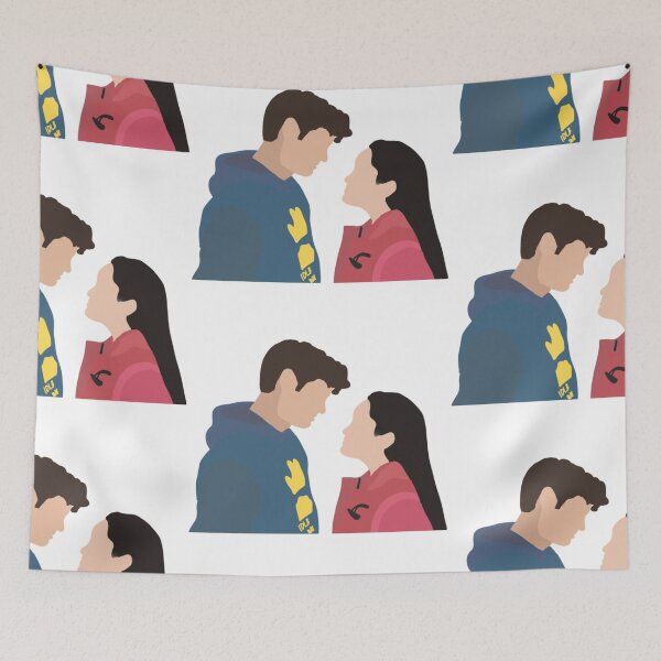 Item preview, Lara Jean and Peter Kavinsky designed and sold by erinsdrawings.