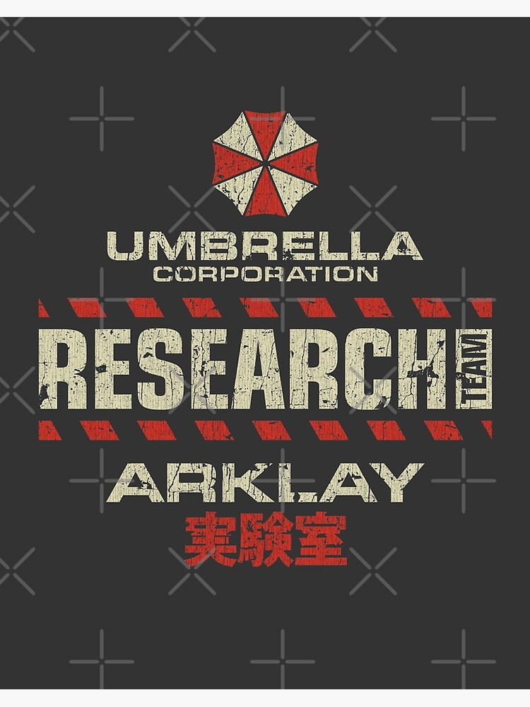 Umbrella Corp. Arklay Lab Research Staff Art Board Print for Sale by  jacobcdietz