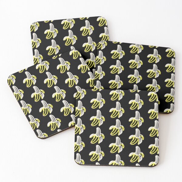 Item preview, Yellow Neon Banana Sign Top Left / Patterned designed and sold by gkillerb.