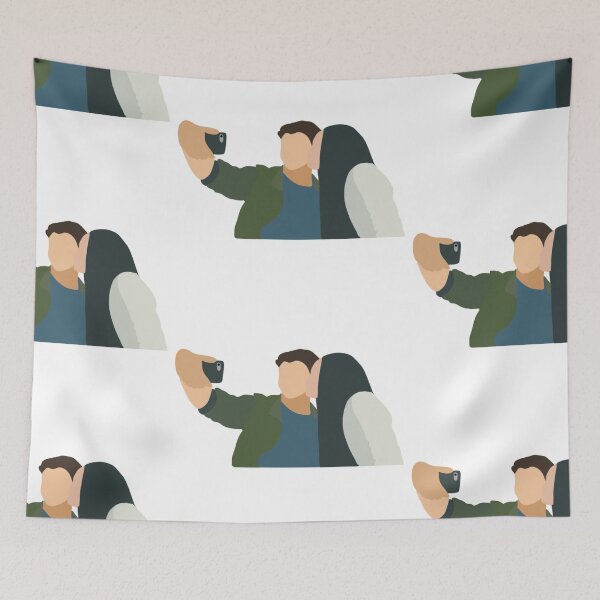 Item preview, Lara Jean and Peter Kavinsky designed and sold by erinsdrawings.