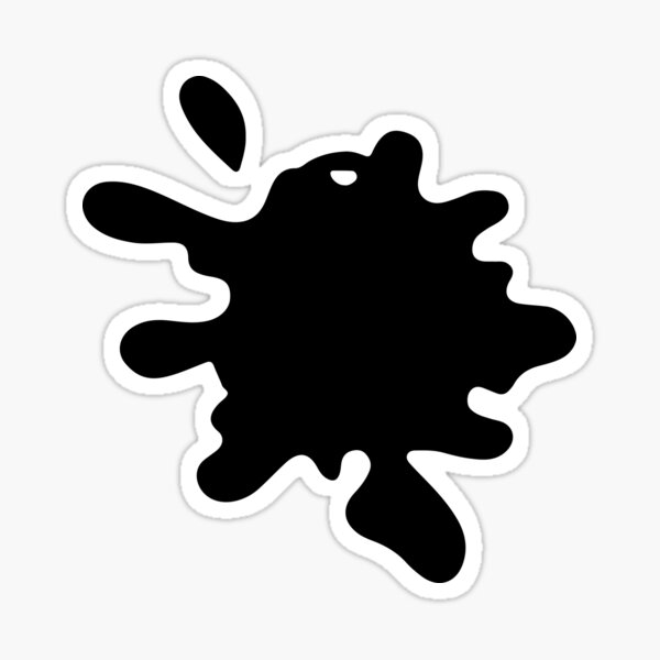 "Black Spot" Sticker for Sale by RobinBezak Redbubble