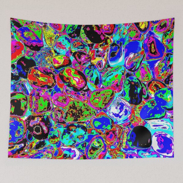 Item preview, Digital Psychedelic Rocks  designed and sold by GrudleBay.