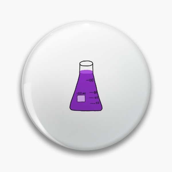 Item preview, Small Purple Erlenmeyer Flask designed and sold by TippiMarie.