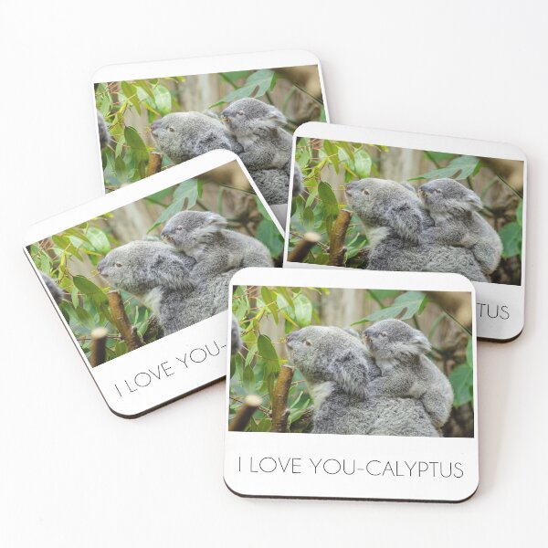 Item preview, Original I love you-calyptus for eucalyptus and koala bear lovers  designed and sold by sanastyle.