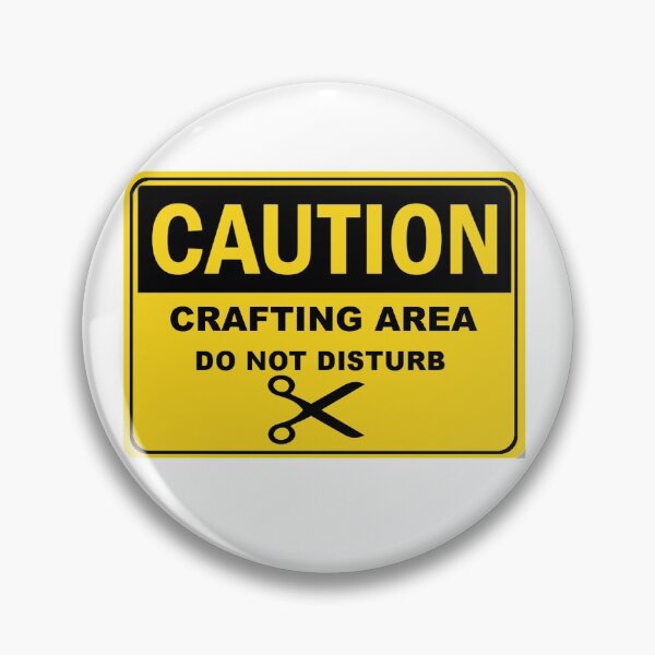 Item preview, Crafting Area Sign designed and sold by queenknightly.