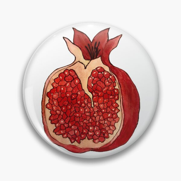Item preview, Pomegranate Watercolour designed and sold by laurynlambourne.