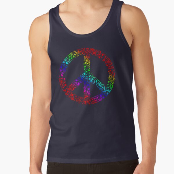 The Sound of Peace Rainbow Tank Top